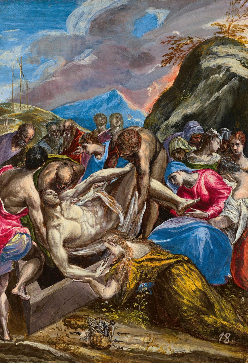 De graflegging van Christus door El Greco