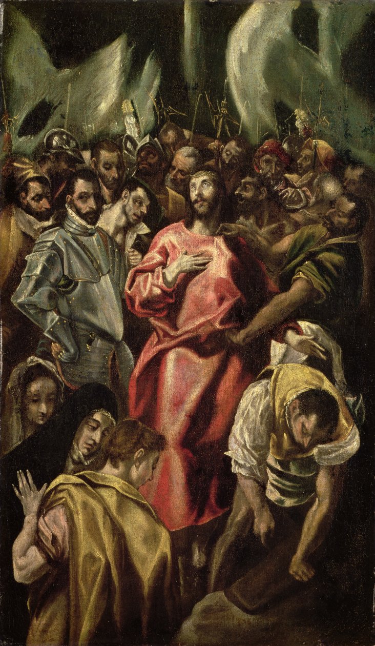 De bespotte Christus door El Greco