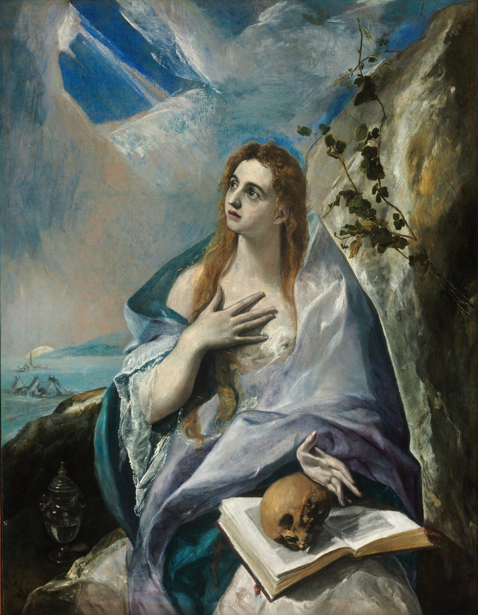 De berouwvolle Maria Magdalena door El Greco
