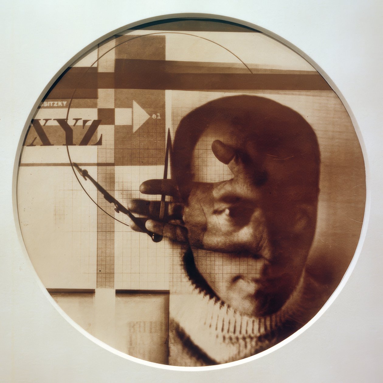 Zelfportret door Eliezer Markowich Lissitzky