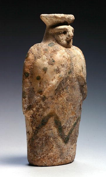 Figurale vaas (faience) door Elamite