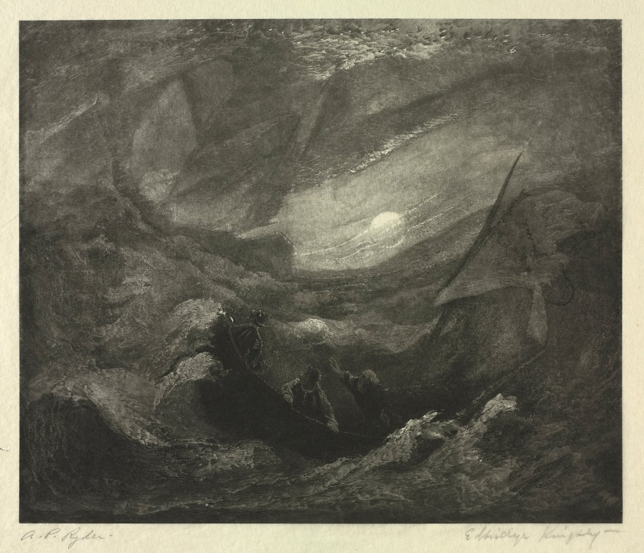 De Vliegende Hollander, 1887 door Elbridge Kingsley