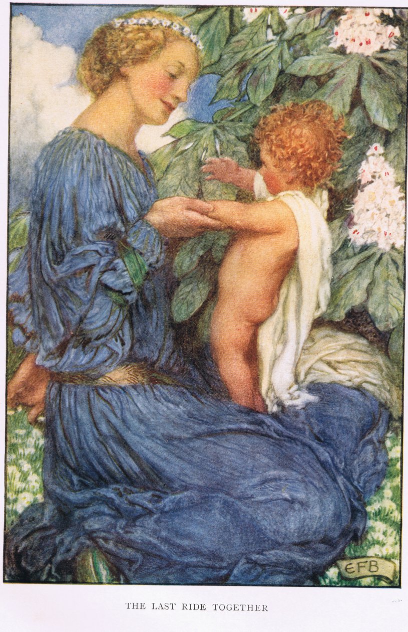 De laatste rit samen door Eleanor Fortescue Brickdale