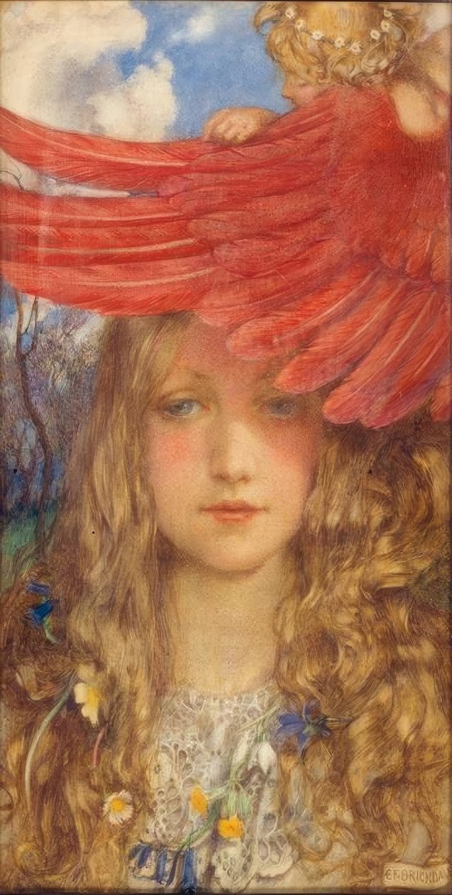 De Blos door Eleanor Fortescue Brickdale