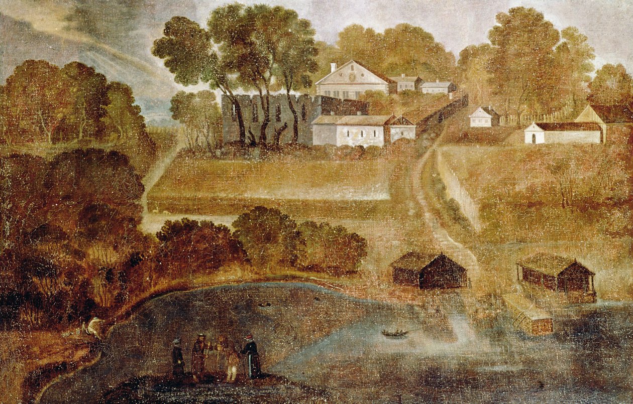 Halsnoy Klooster door Elias Figenschou