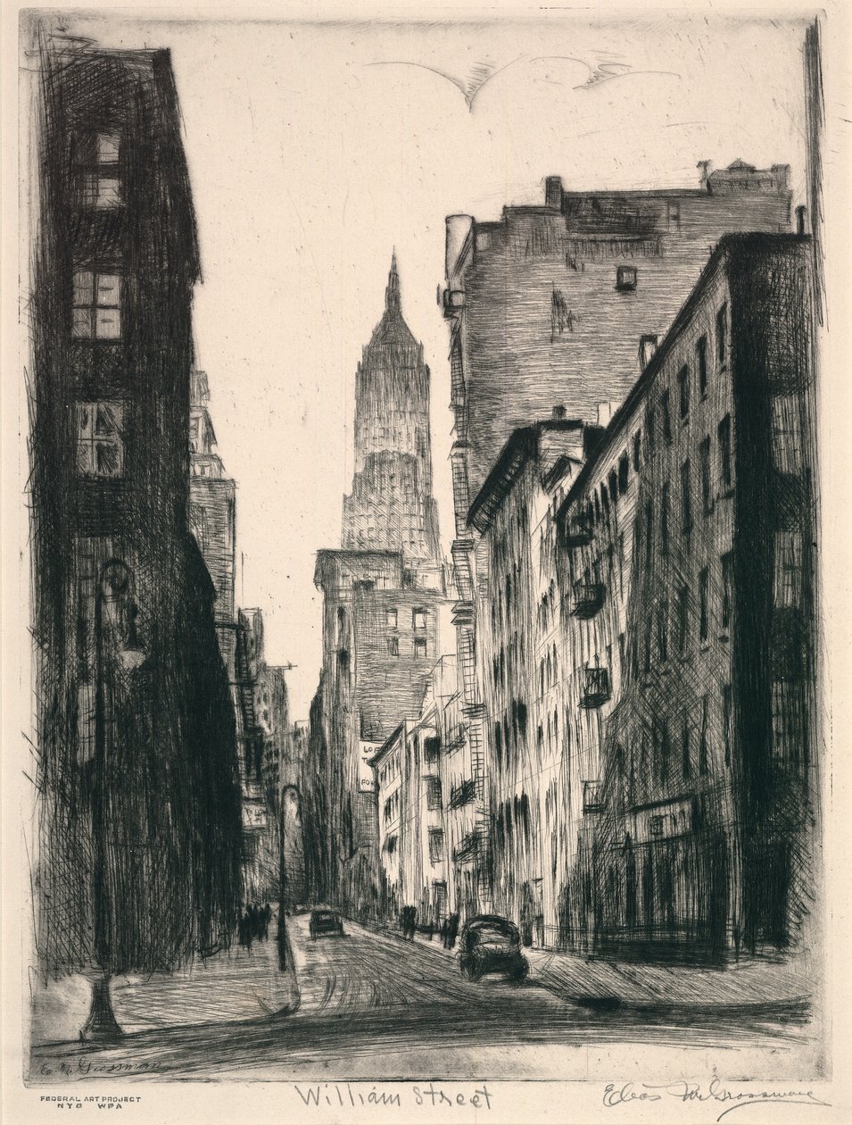William Straat door Elias M. Grossman