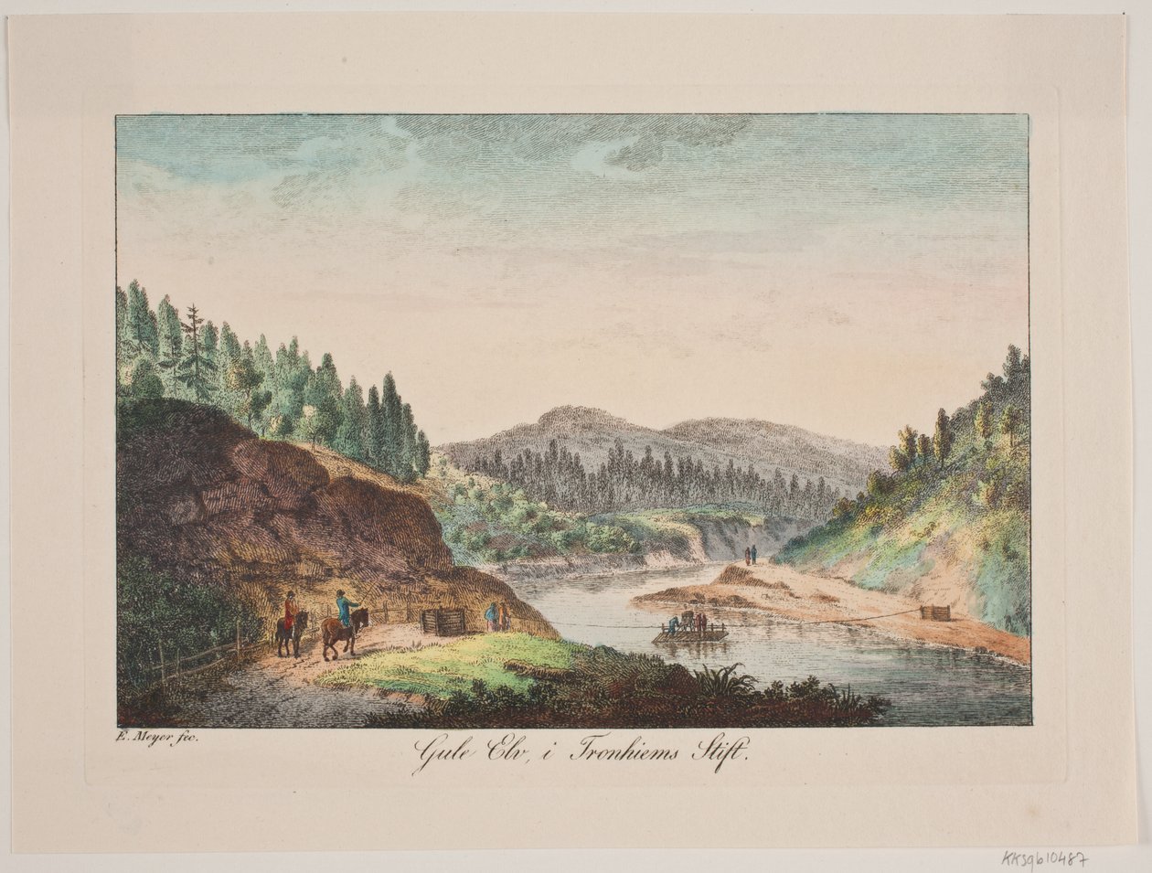 Gele Rivier, in het bisdom Trondheim door Elias Meyer