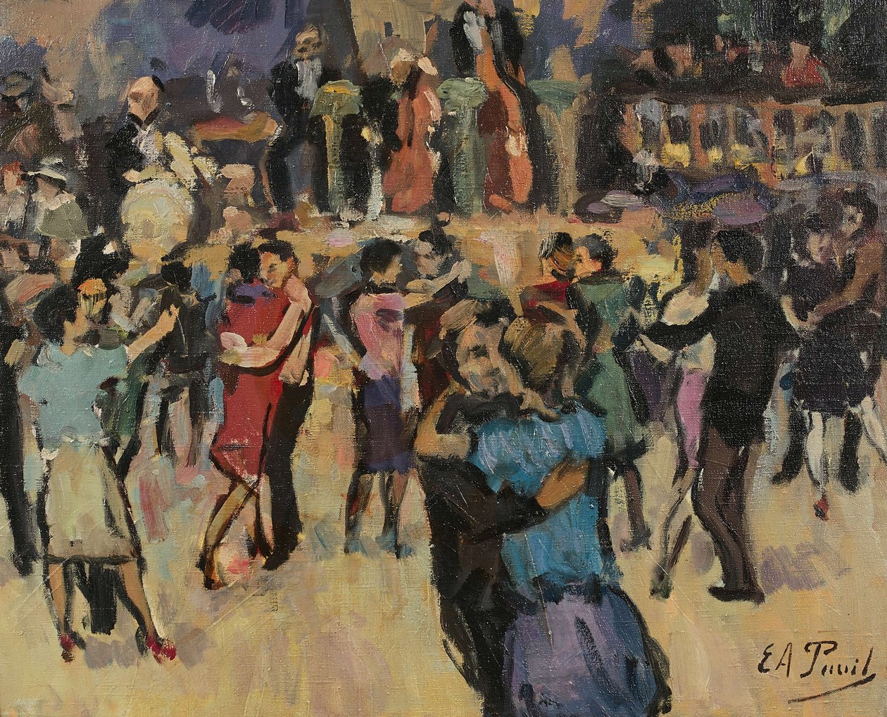 Bal Tabarin door Elie Anatole Pavil