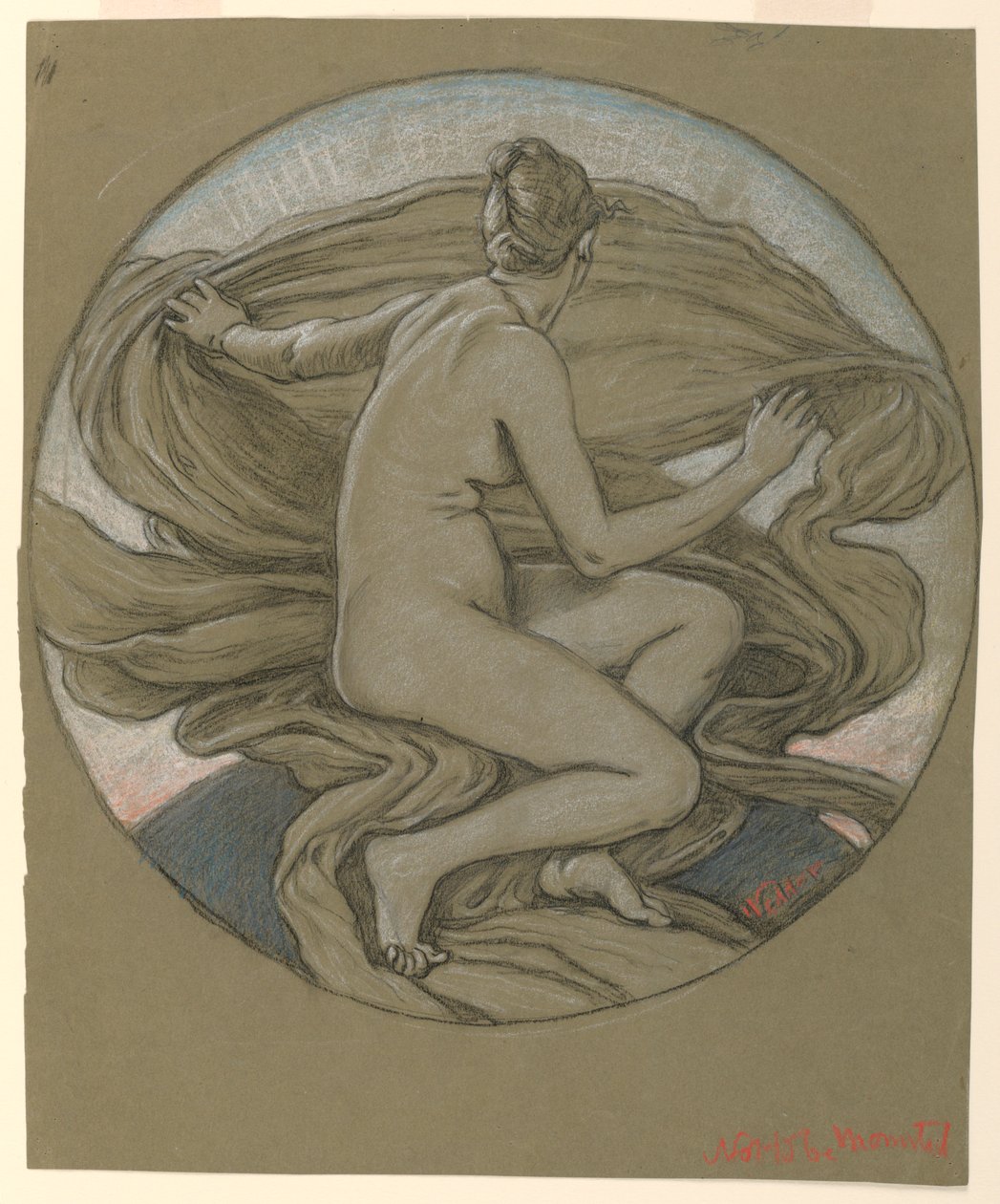 Ochtendglorie door Elihu Vedder