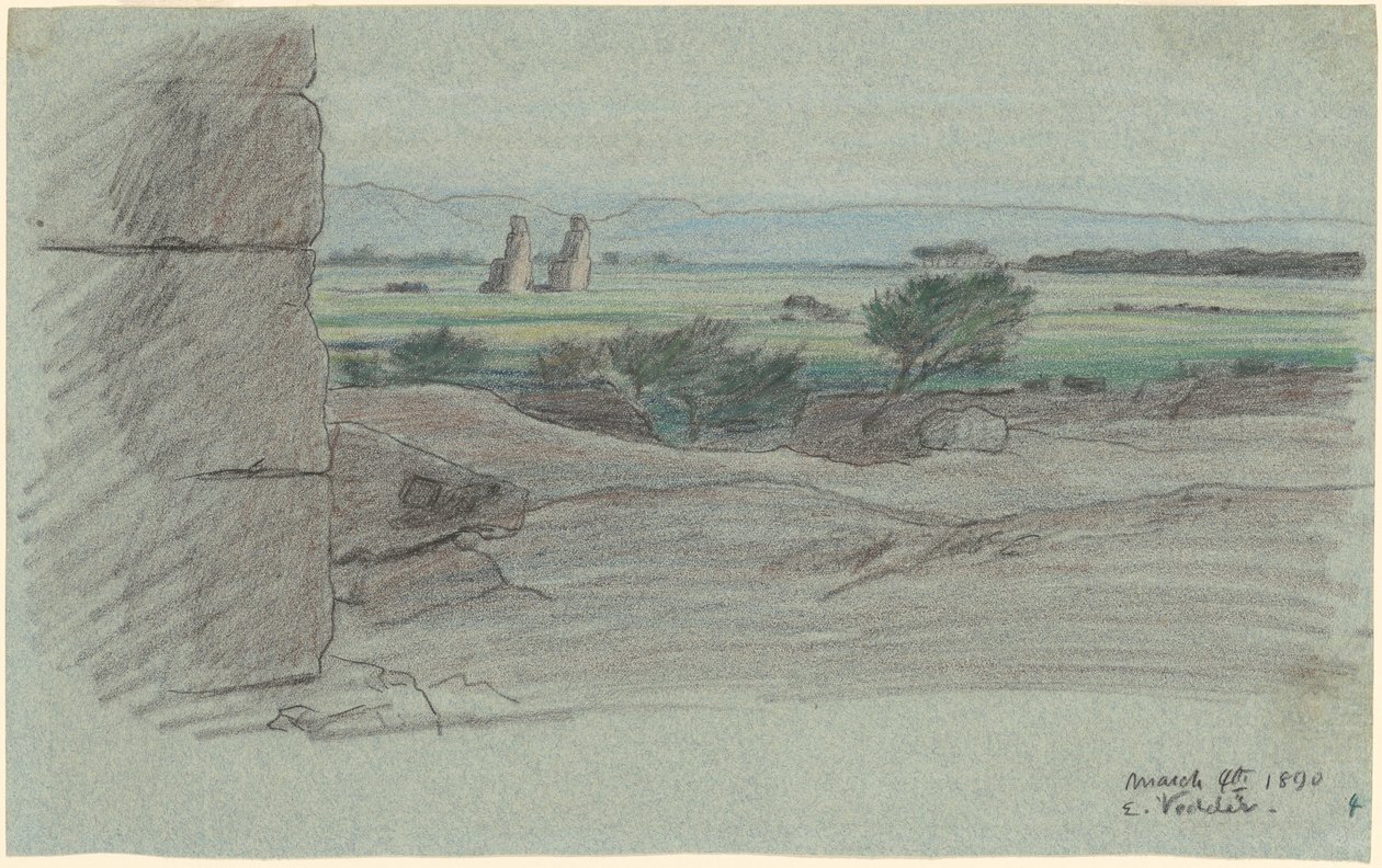 Nijlreis, Nr. 15 door Elihu Vedder