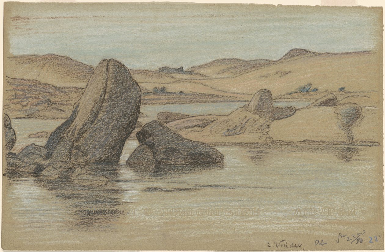 Nijlreis, Nr. 22 door Elihu Vedder