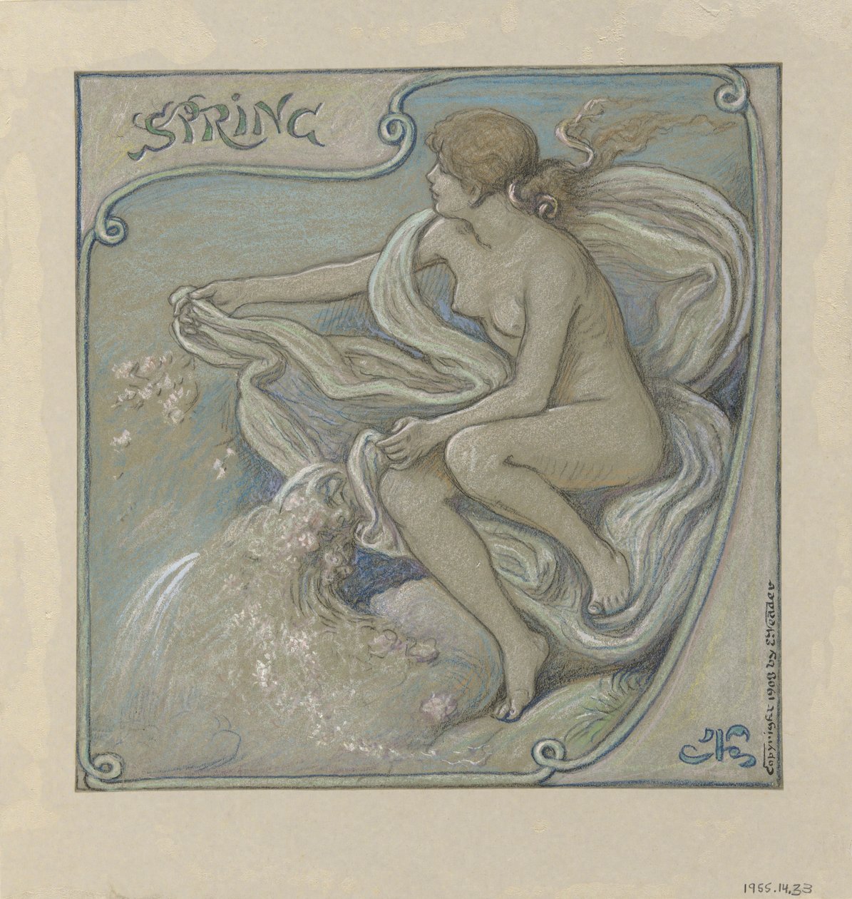 Lente door Elihu Vedder
