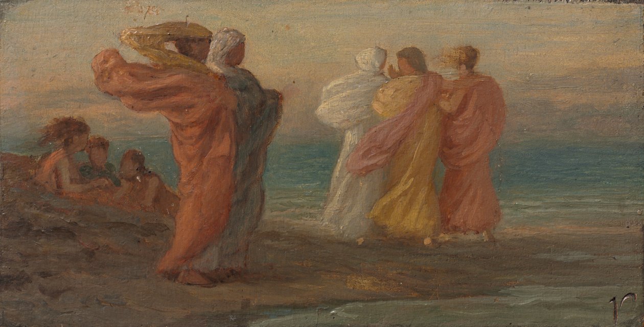 Het Muziekfeest door Elihu Vedder