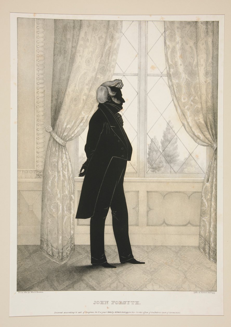 John Forsyth door Elijah C. Kellogg