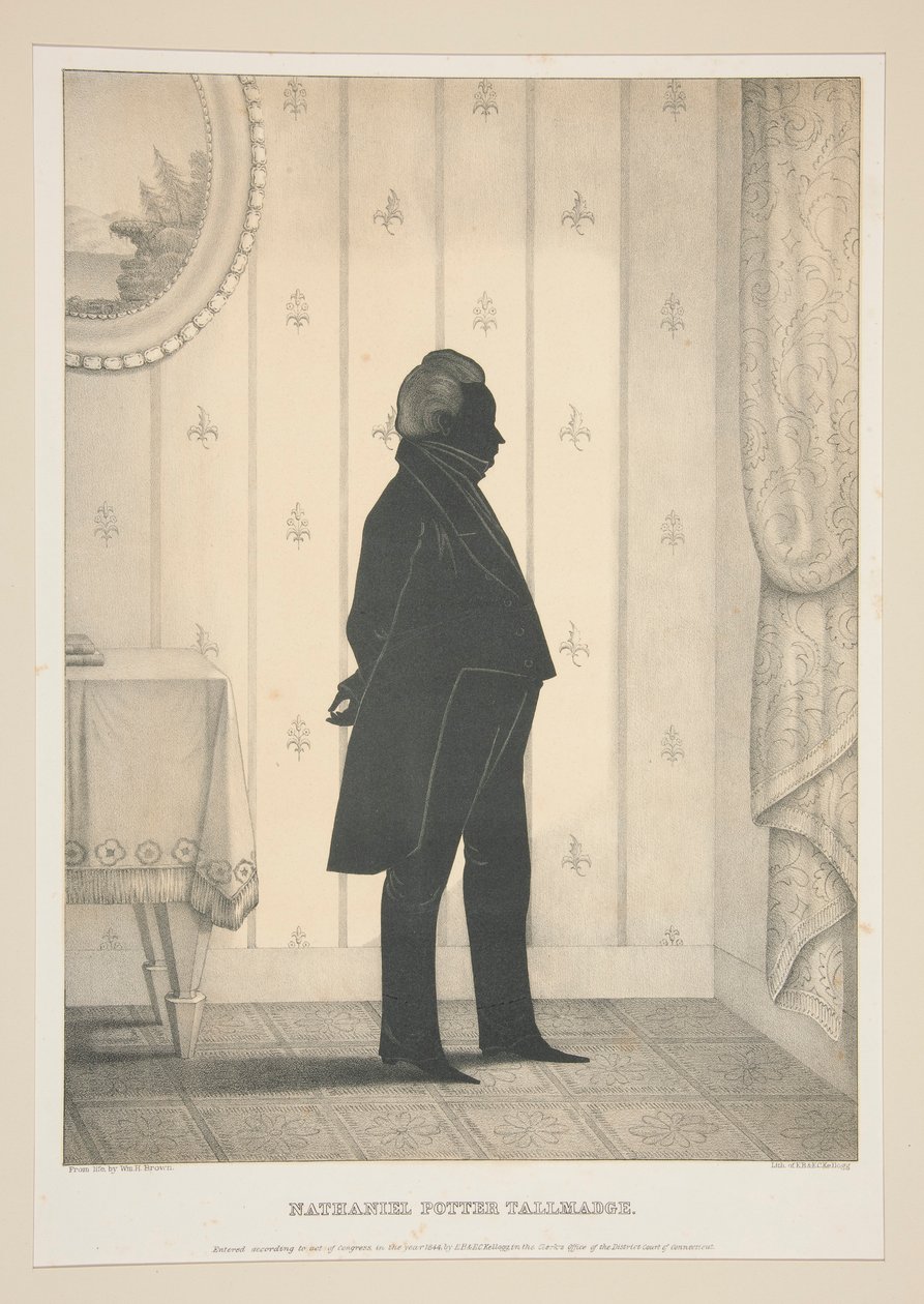 Nathaniel Potter Tallmadge door Elijah C. Kellogg
