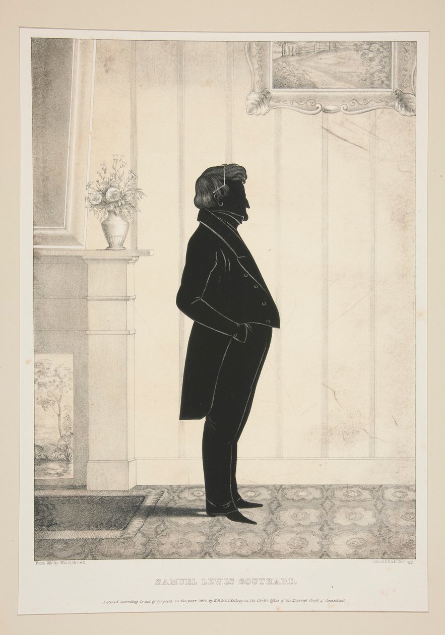 Samuel Lewis Southard door Elijah C. Kellogg