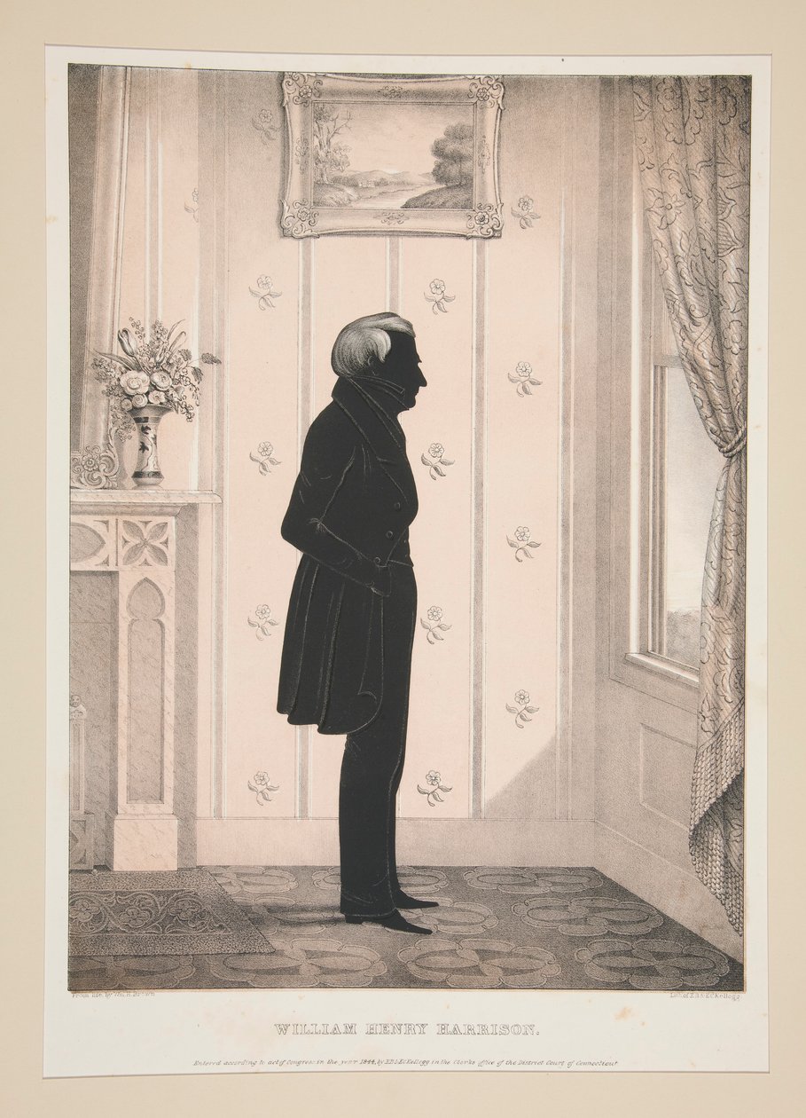 William Henry Harrison door Elijah C. Kellogg