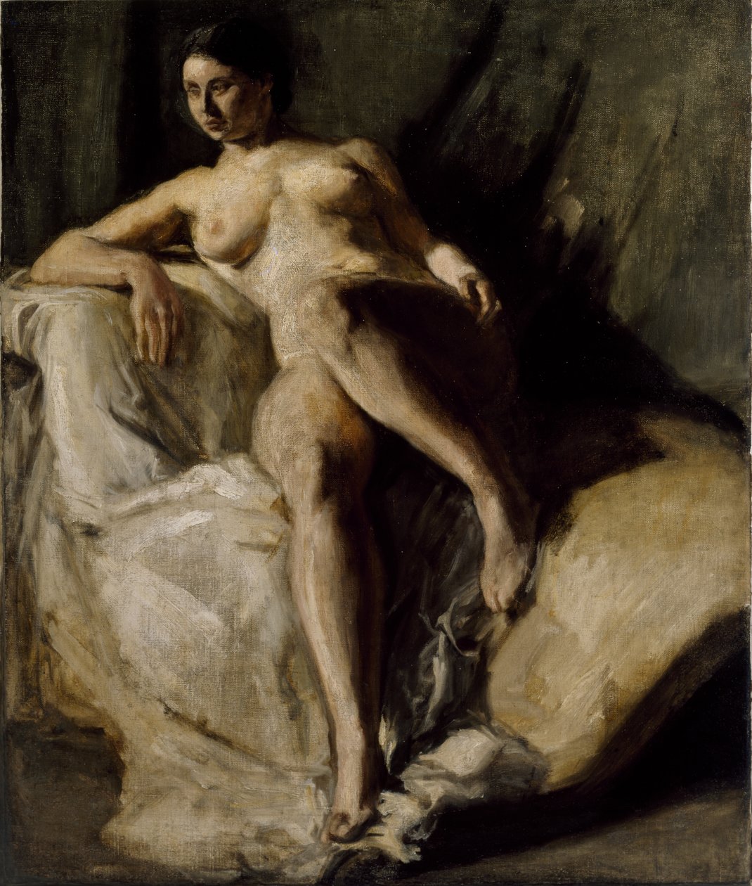 Zittende Vrouwelijke Figuur, 1906 door Elinor Proby Adams