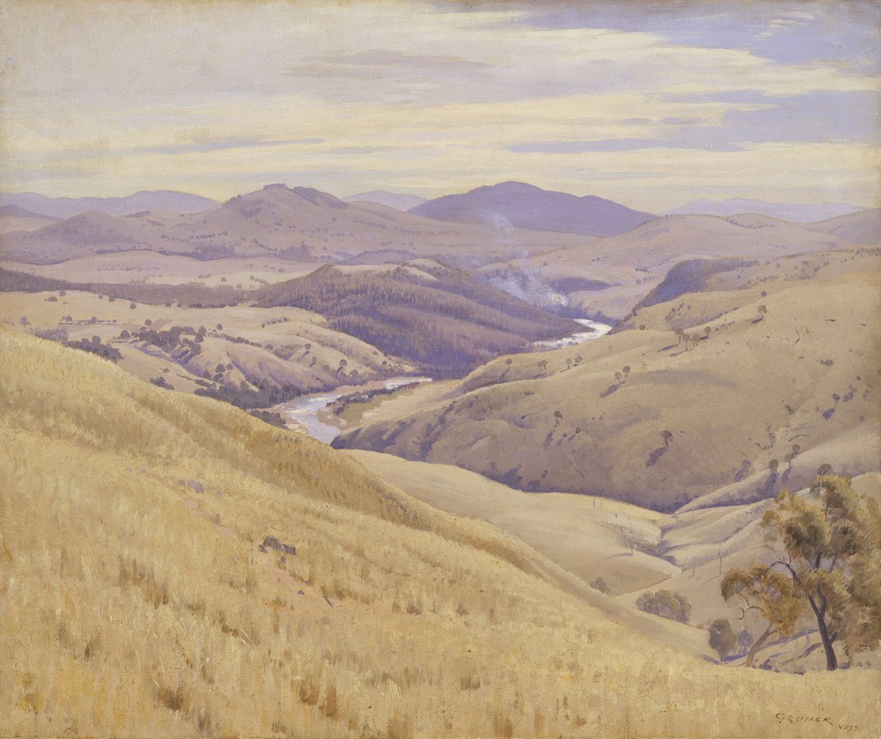 Weetangera, Canberra door Elioth Gruner