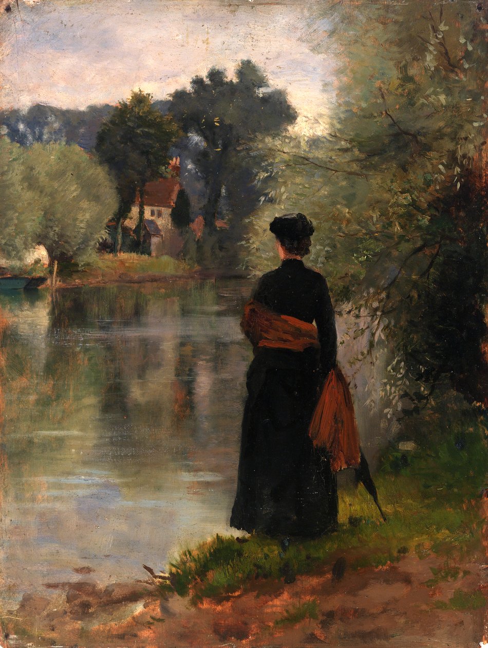Promenade door Eliphalet Frazer Andrews