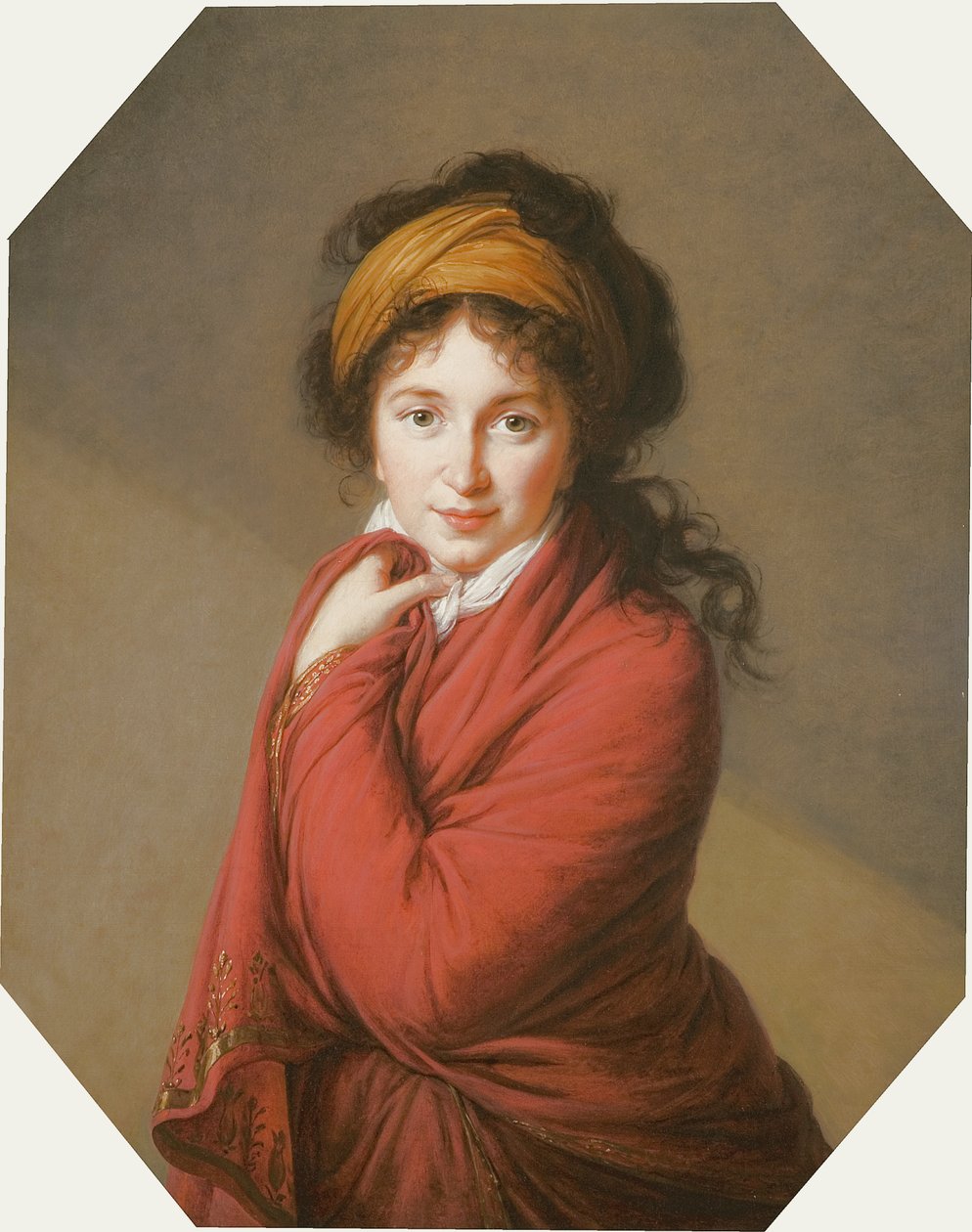 Portret van de gravin Nikolai Nikolaevich Golovin door Elisabeth Louise Vigee Lebrun