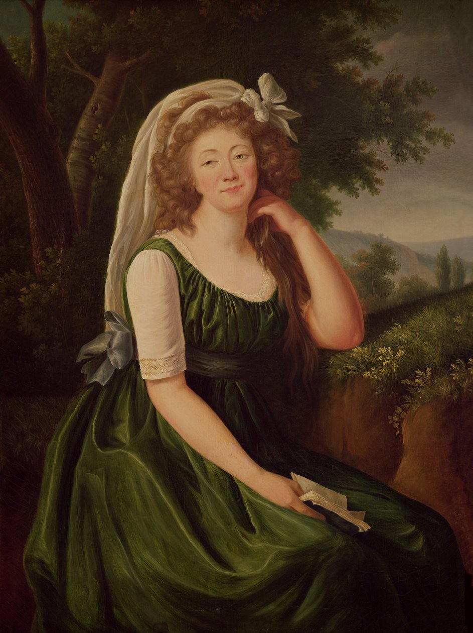 Portret van de Gravin du Barry door Elisabeth Louise Vigee Lebrun