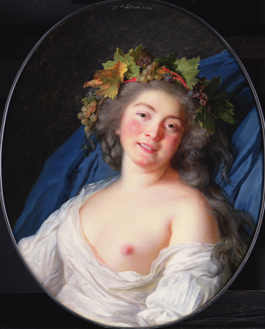 Bacchante door Elisabeth Louise Vigee Lebrun