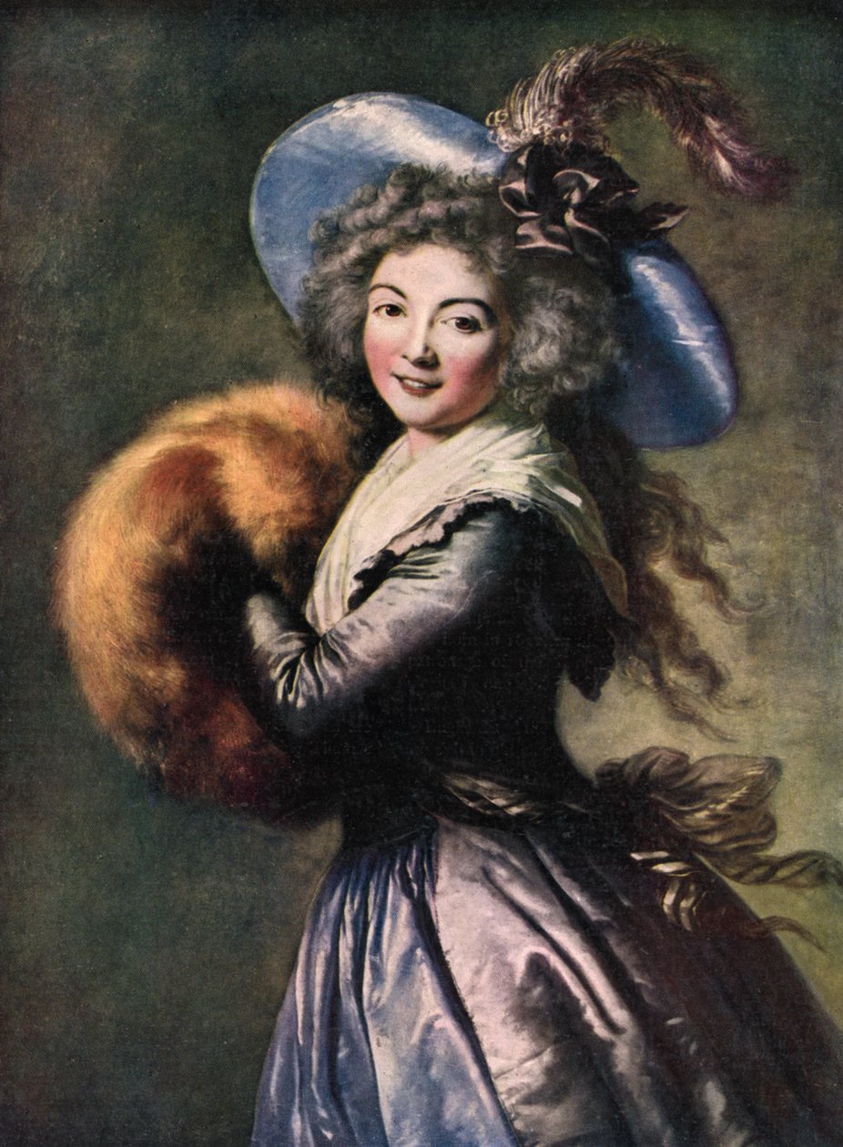 Madame Mole-Reymond, 1786 door Elisabeth Louise Vigee Lebrun