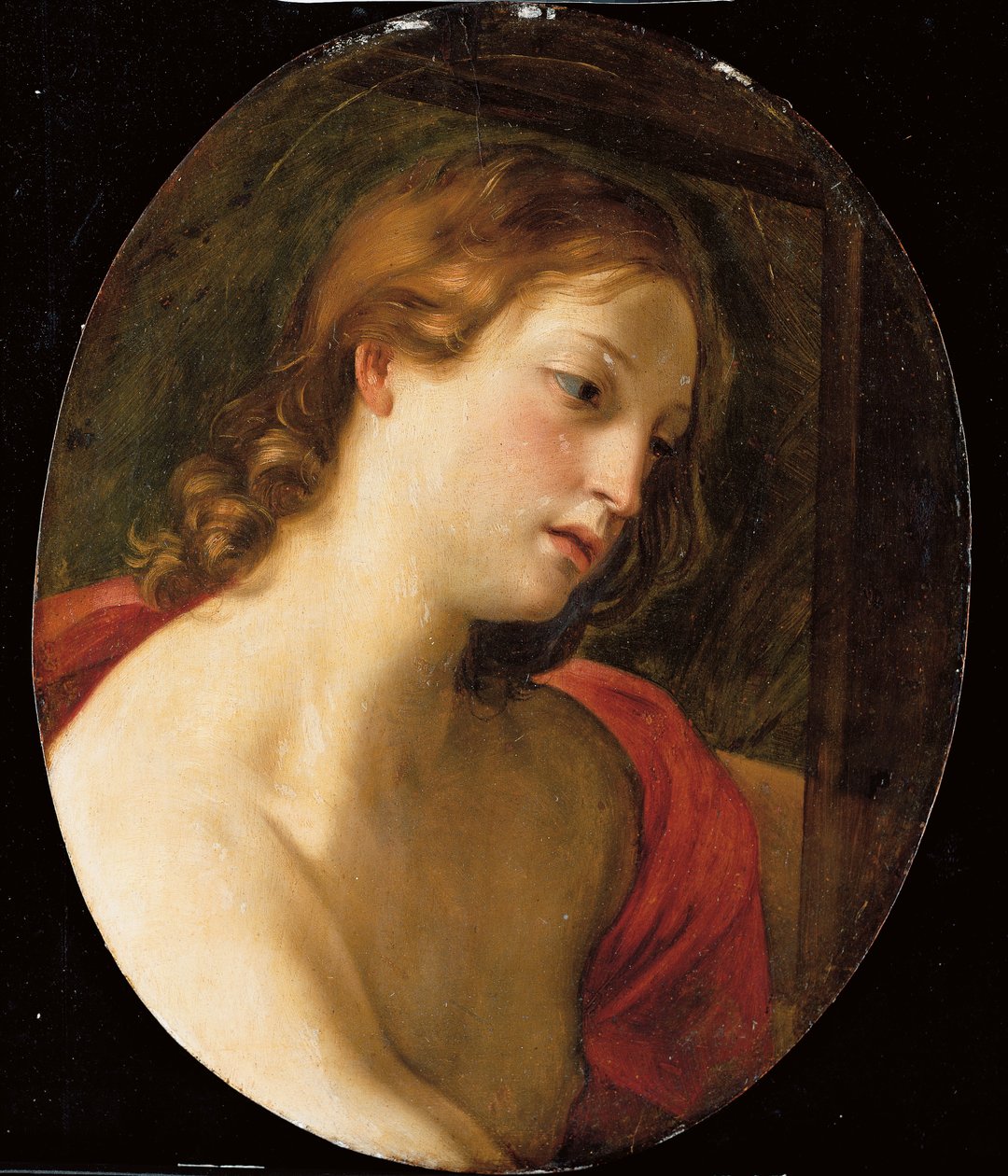 Sint Johannes de Doper door Elisabetta Sirani