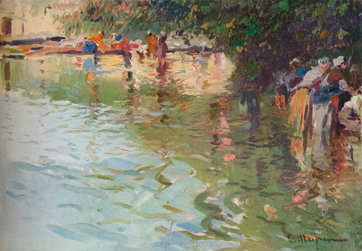 In Pontevedra, ca. 1904 door Eliseo Meifren y Roig
