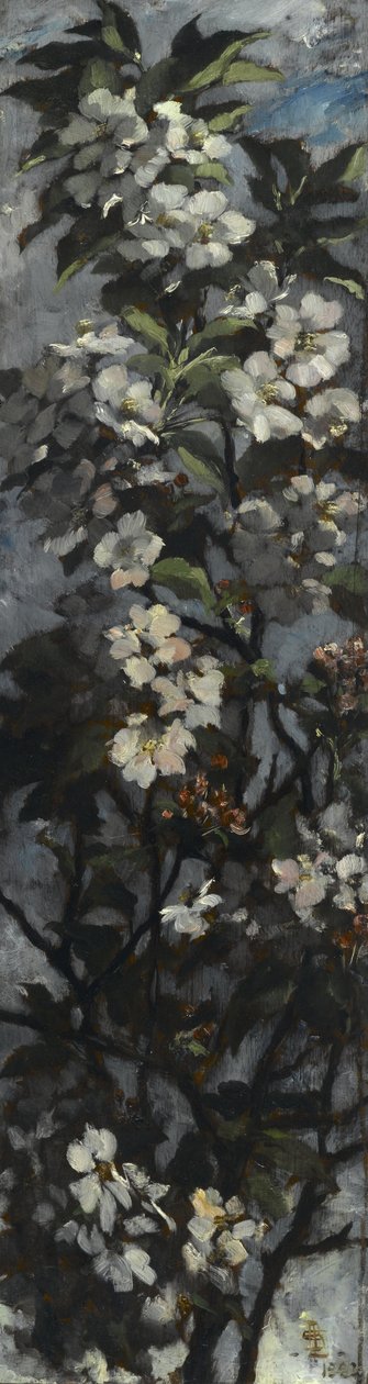 Appelbloesems door Elizabeth Boott Duveneck