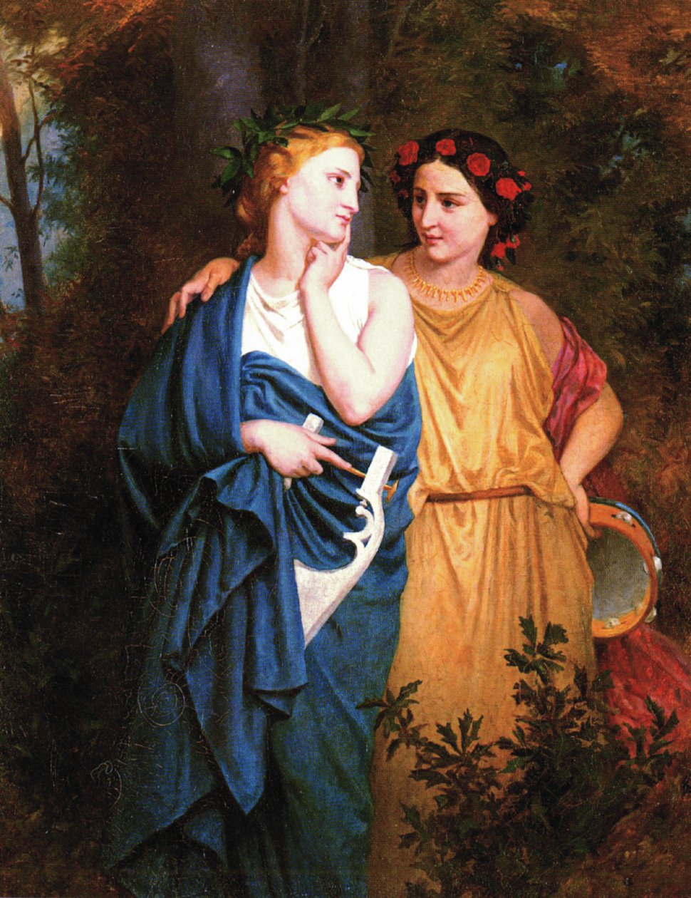 Philomena en Procne door Elizabeth Jane Gardner Bouguereau