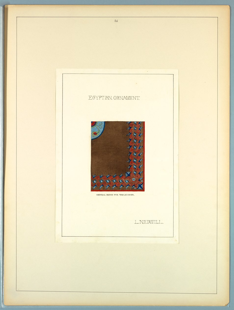 Portfolio, Historisch Ornament door Elizabeth A. Nedwill
