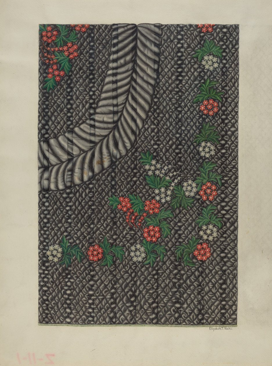 Quilt door Elizabeth T. Reike