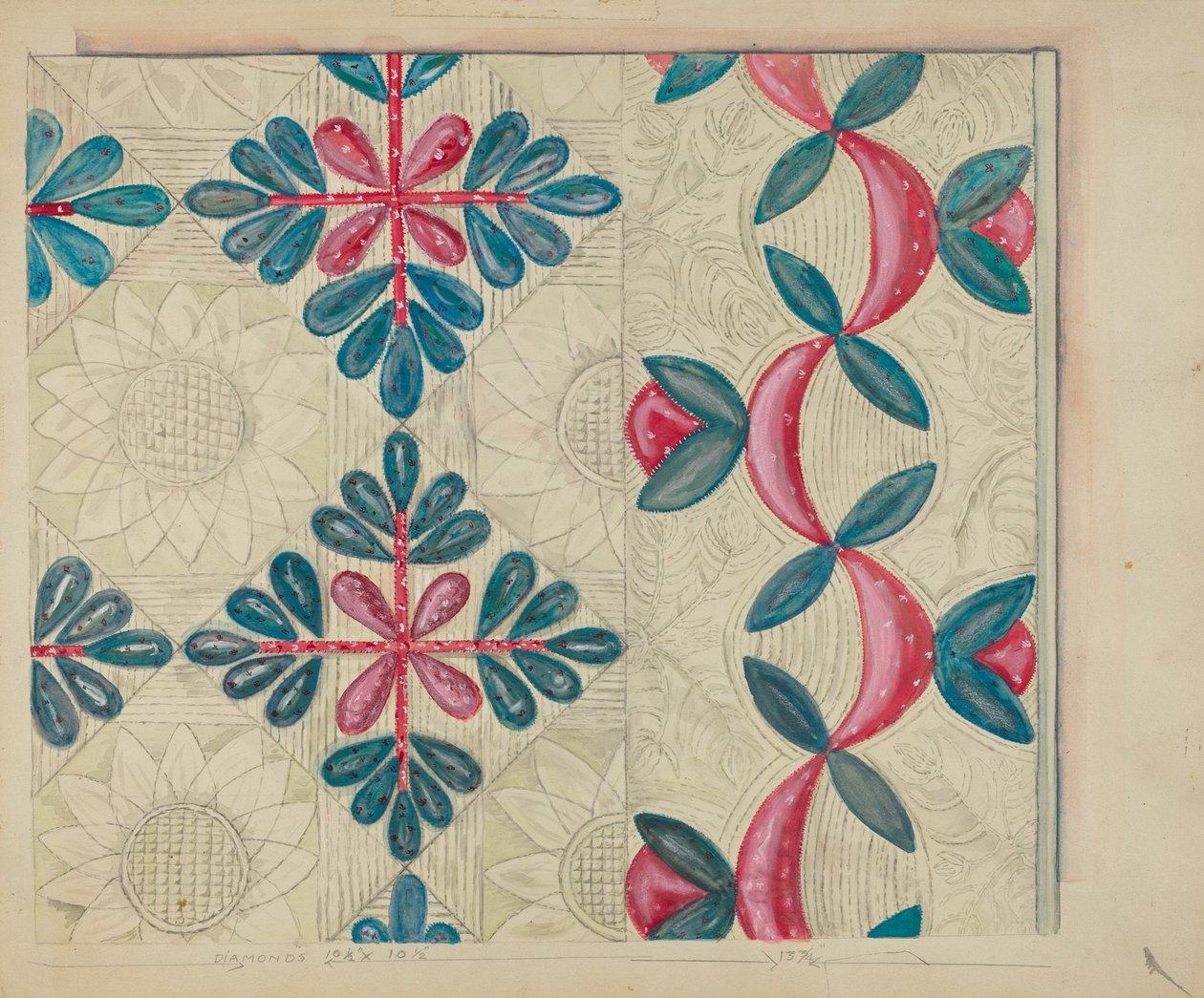 Patchwork Quilt door Ella Josephine Sterling