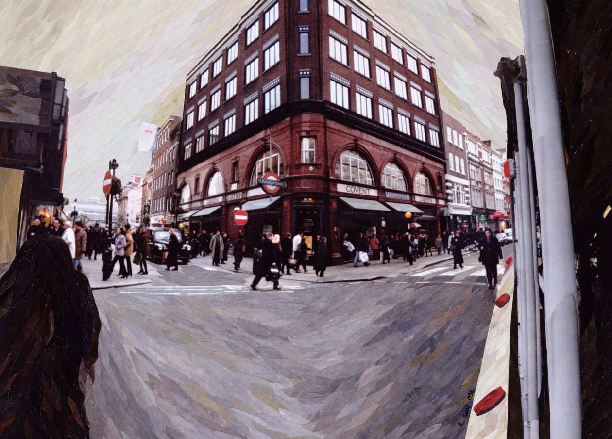 Sla Linksaf naar Neal Street, 1998 door Ellen Golla