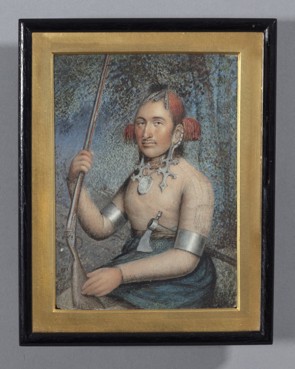 Noord-Amerikaanse Indiaan, 1808 door Ellen Sharples