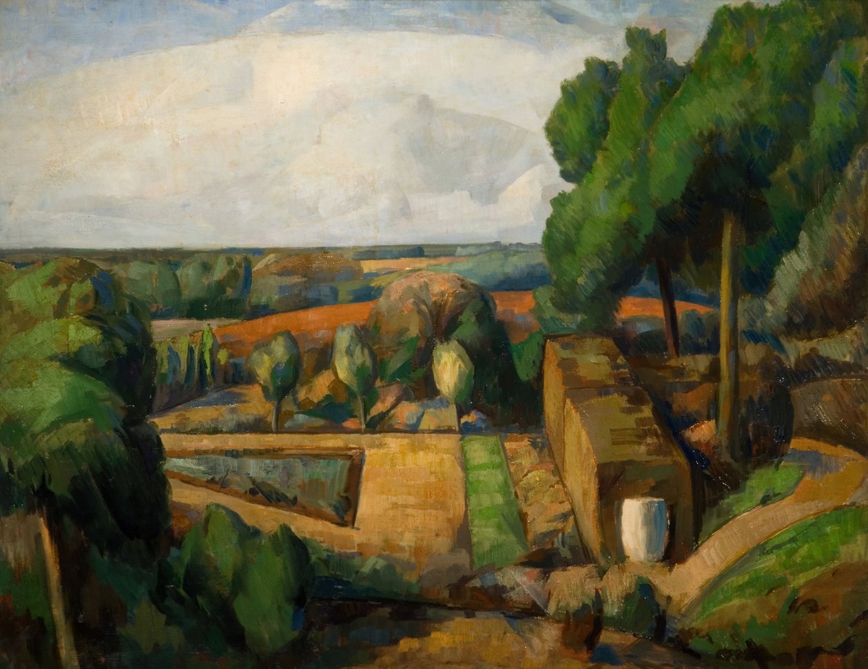Surrey Tuin, 1924 door Elliot Seabrook