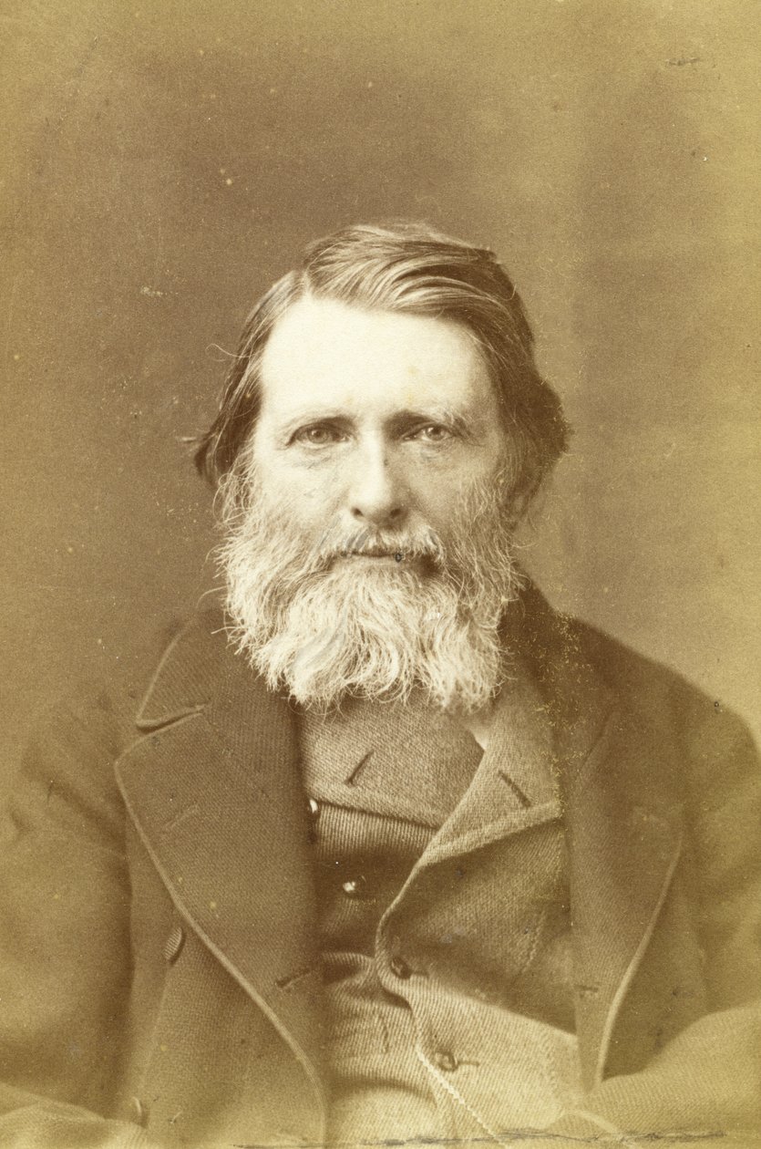 John Ruskin, 1882 door Elliott und Fry Studio