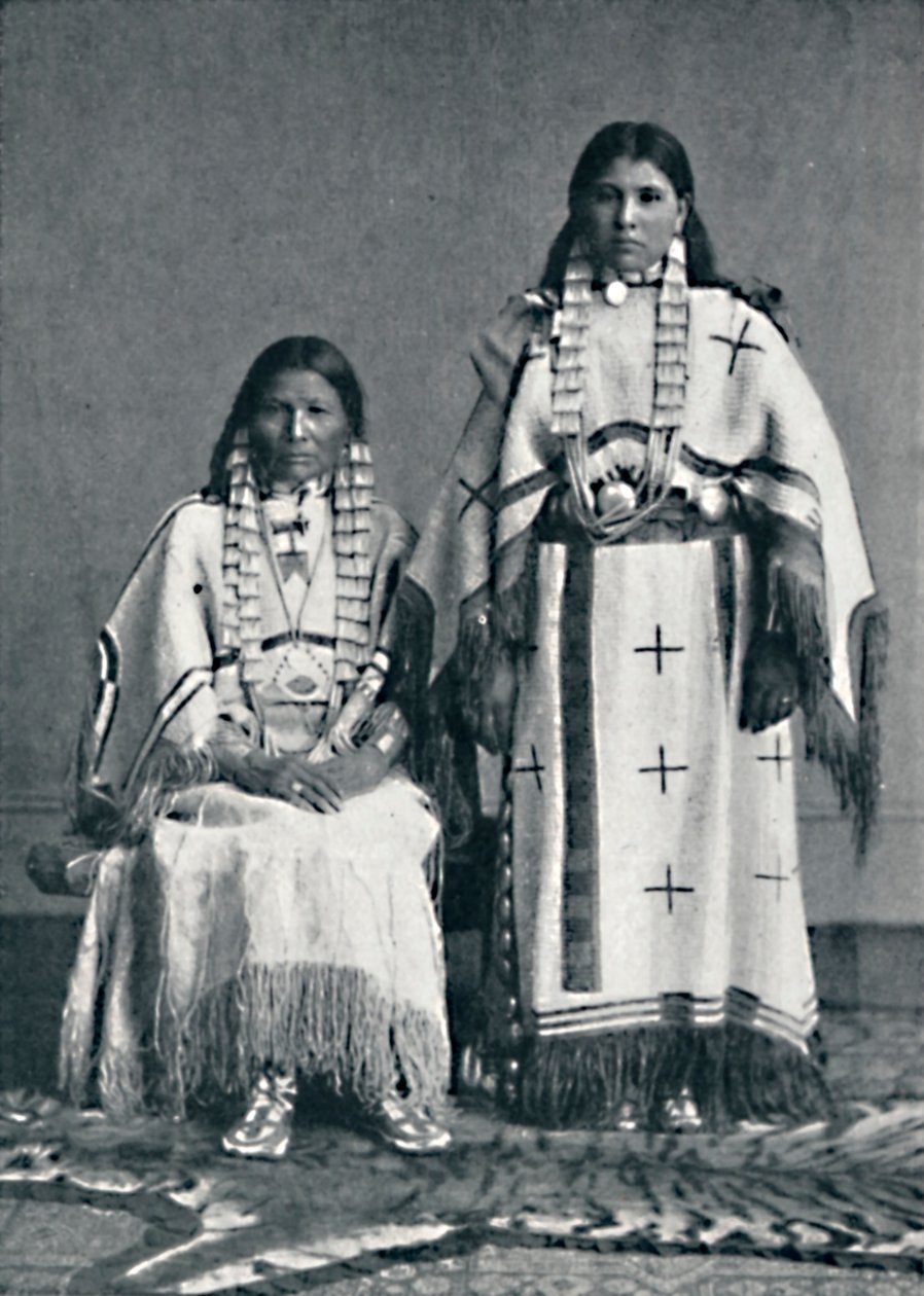 Noord-Amerikaanse Indianen, 1912 door Elliott and Fry