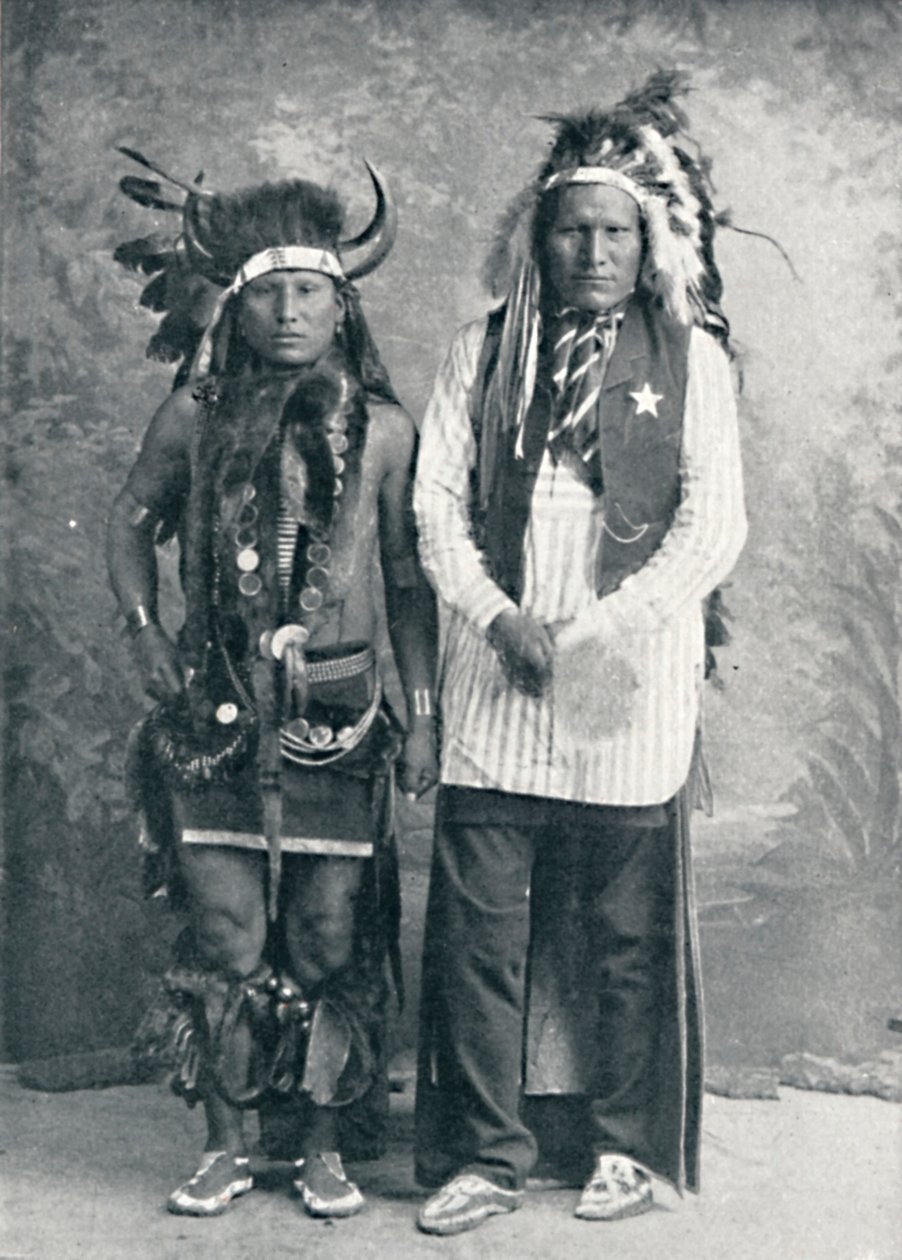 Noord-Amerikaanse Indianen, 1912 door Elliott and Fry