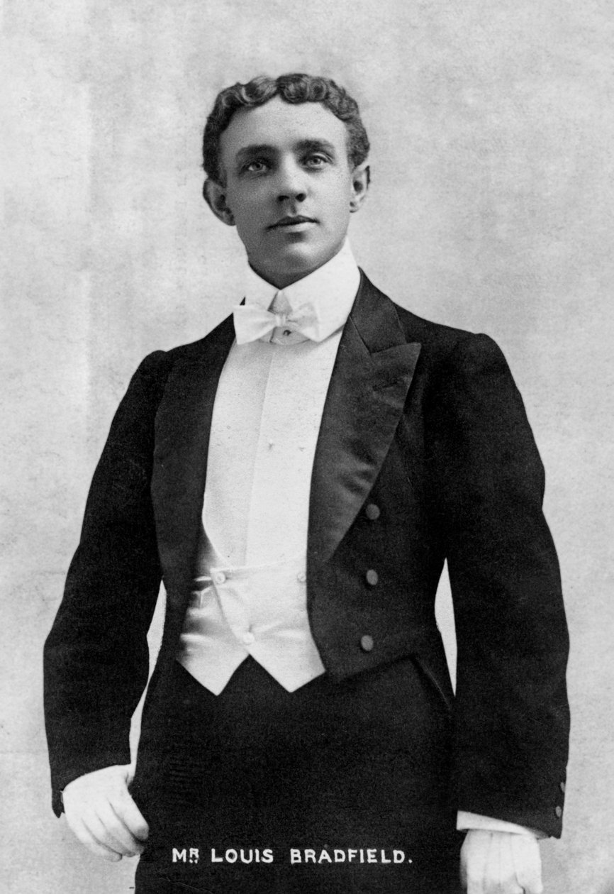 Louis Bradfield, 1903 door Ellis and Walery