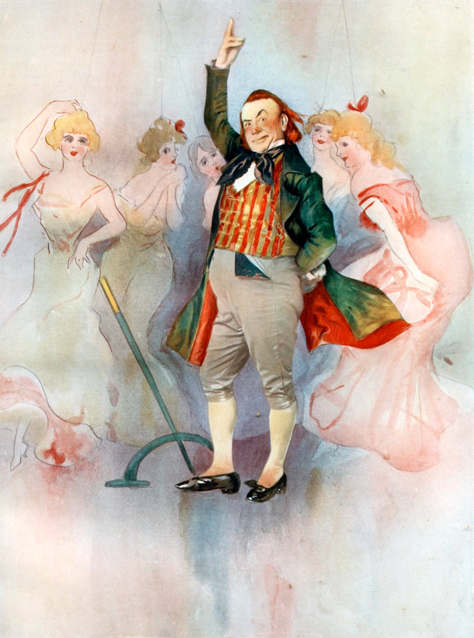 Willie Edouin in La Poupee, ca. 1902 door Ellis and Walery