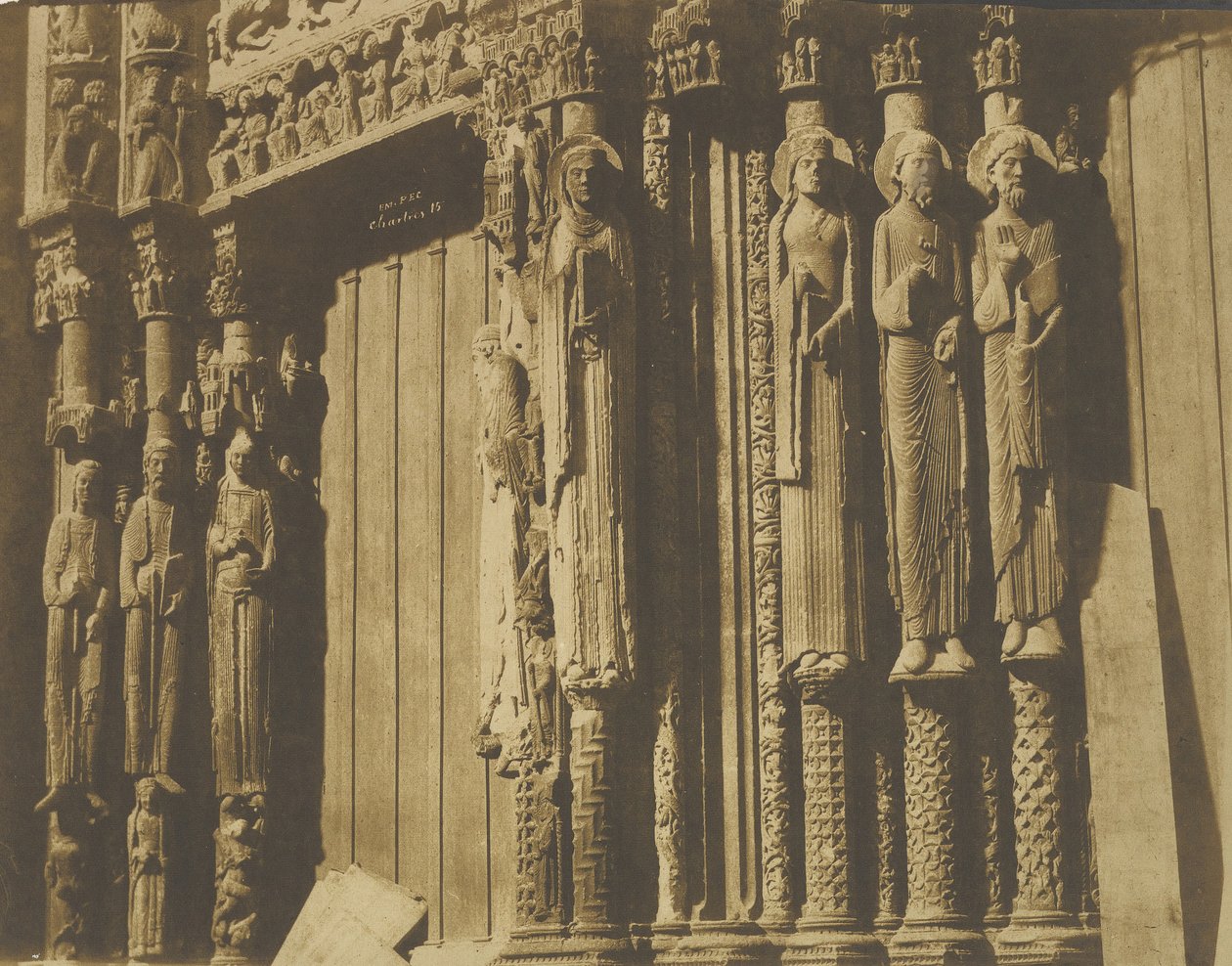 Kathedraal van Chartres door Em. Pec