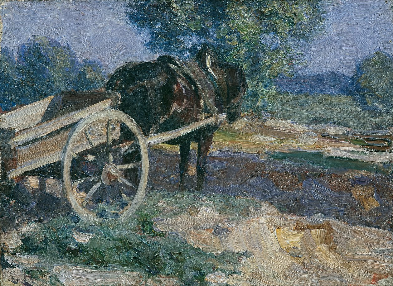 De karrepaard door Emanuel Franz Hegenbarth