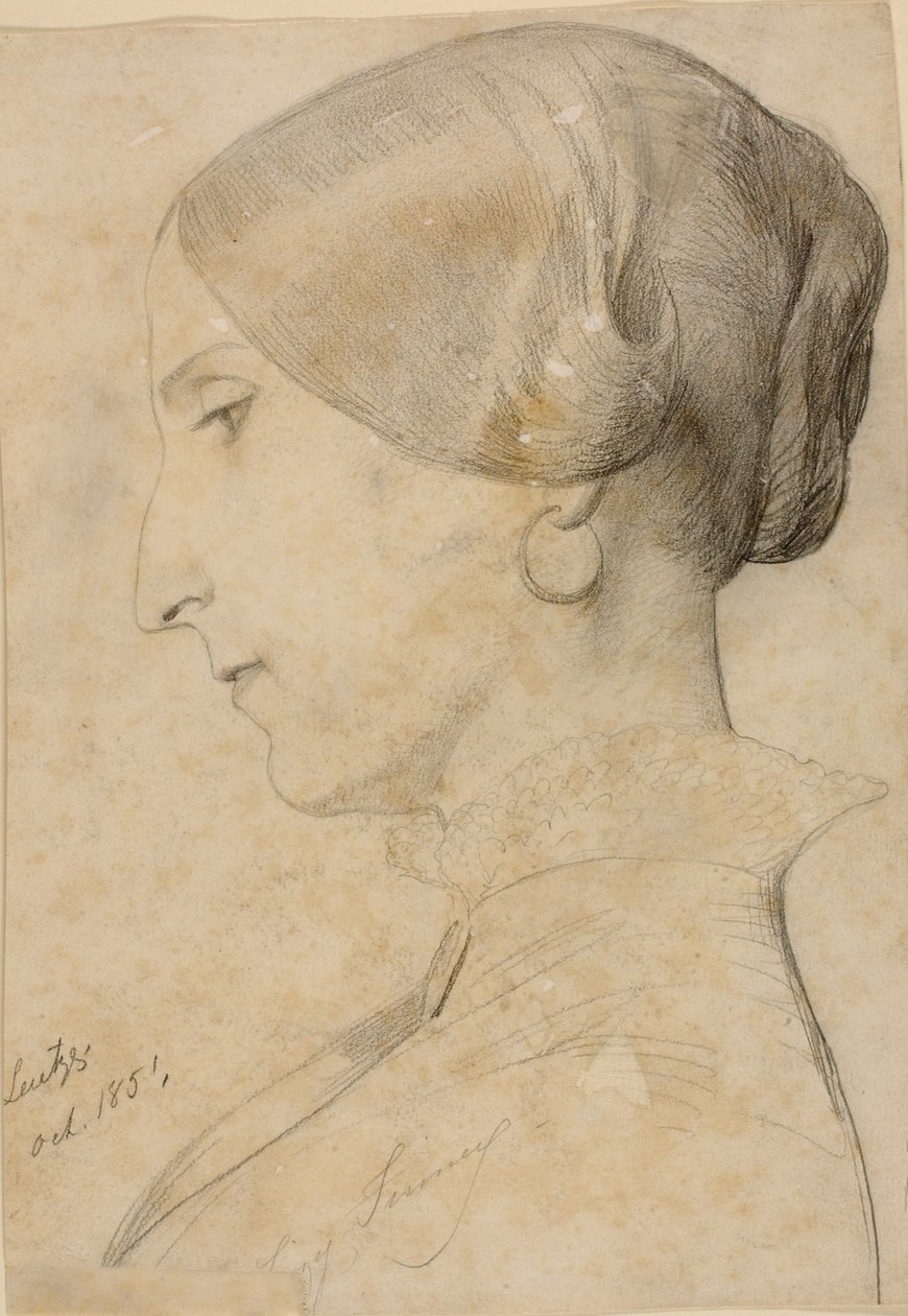 Elizabeth Dunn Finney door Emanuel Gottlieb Leutze