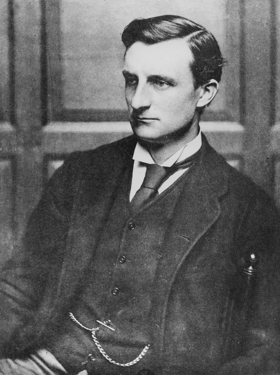Portret van Lord Edward Grey, Burggraaf van Fallodon door Emery Walter