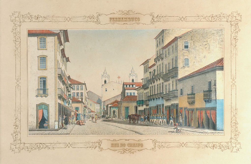 Crespo Straat - Pernambuco door Emil Bauch