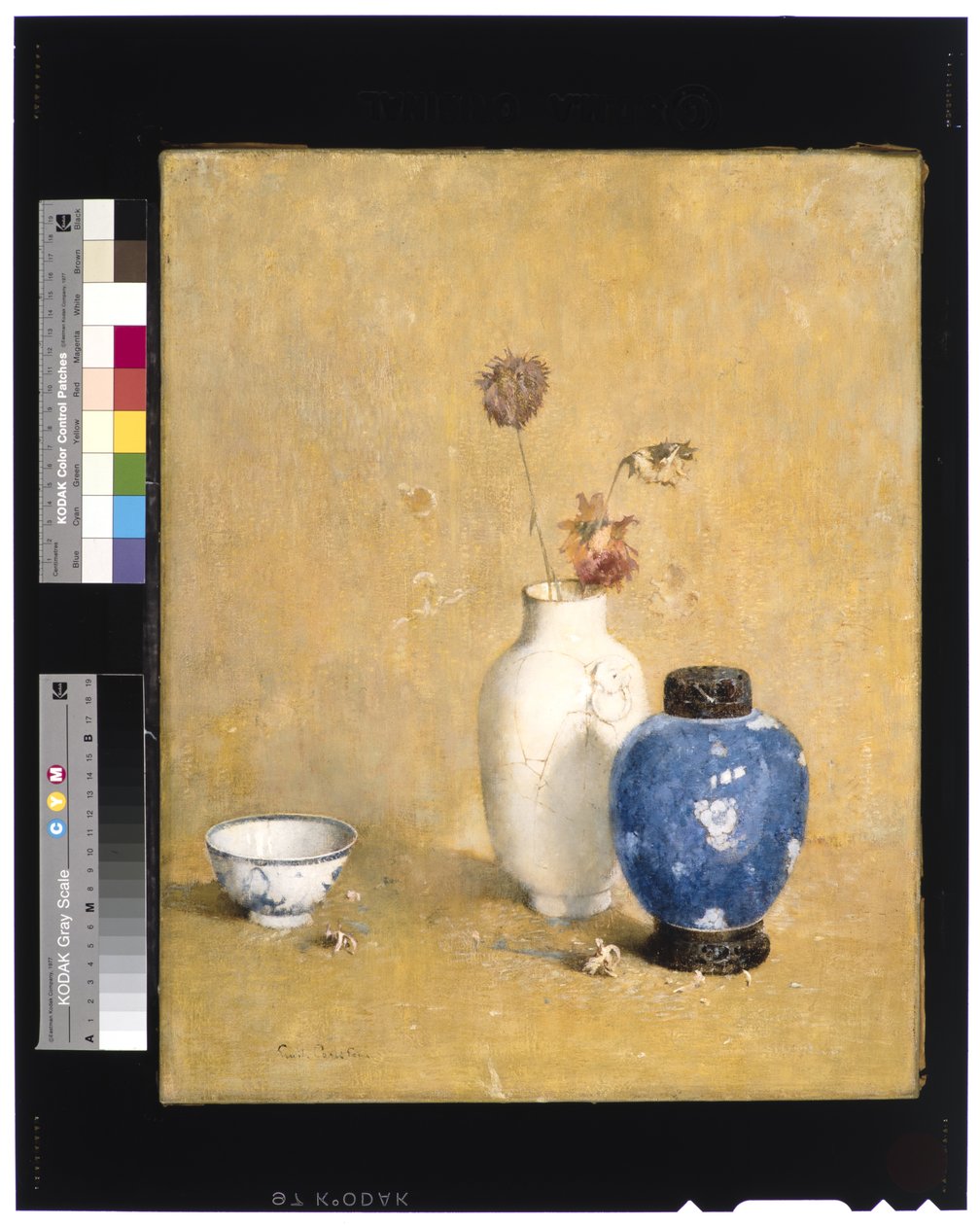 Blauw, Wit en Goud door Emil Carlsen