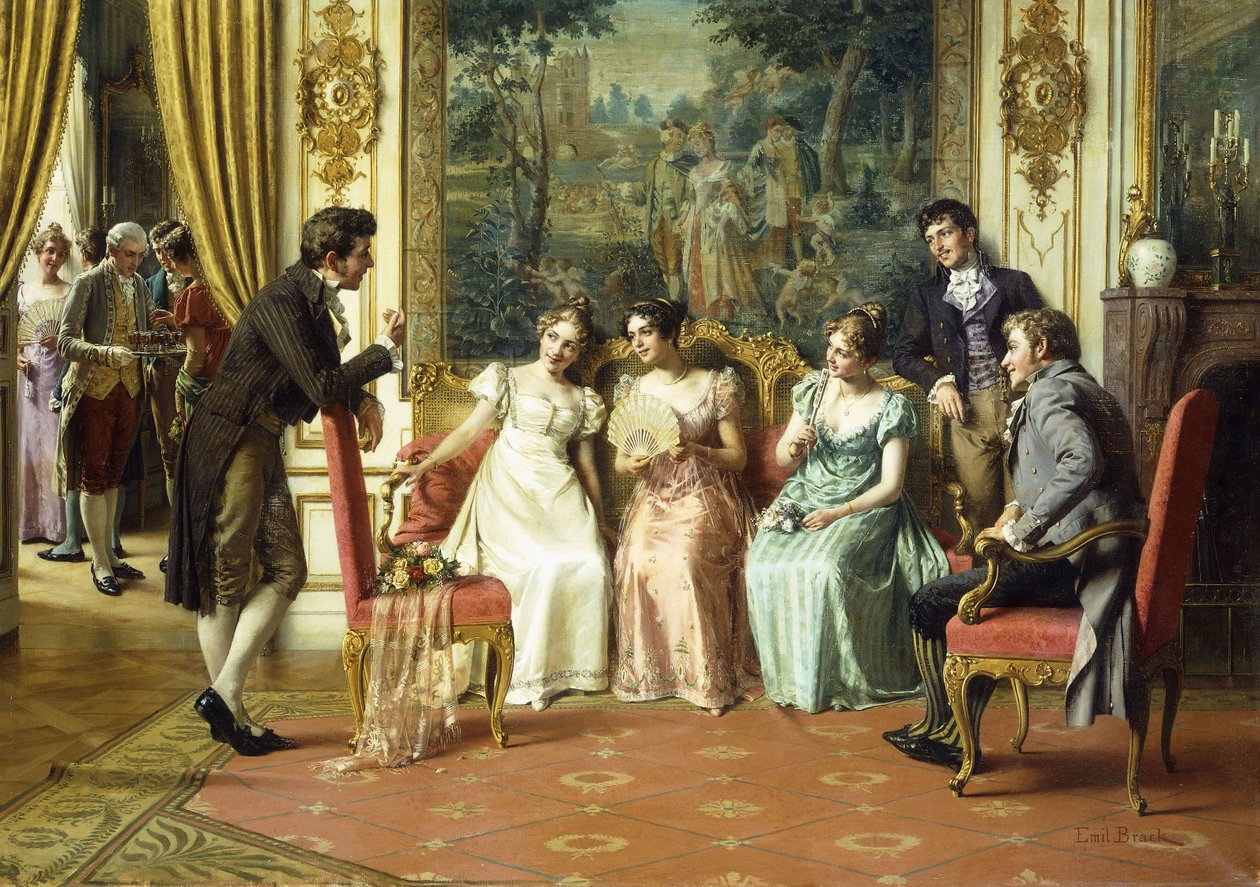 Een geboeid publiek door Emil Brack
